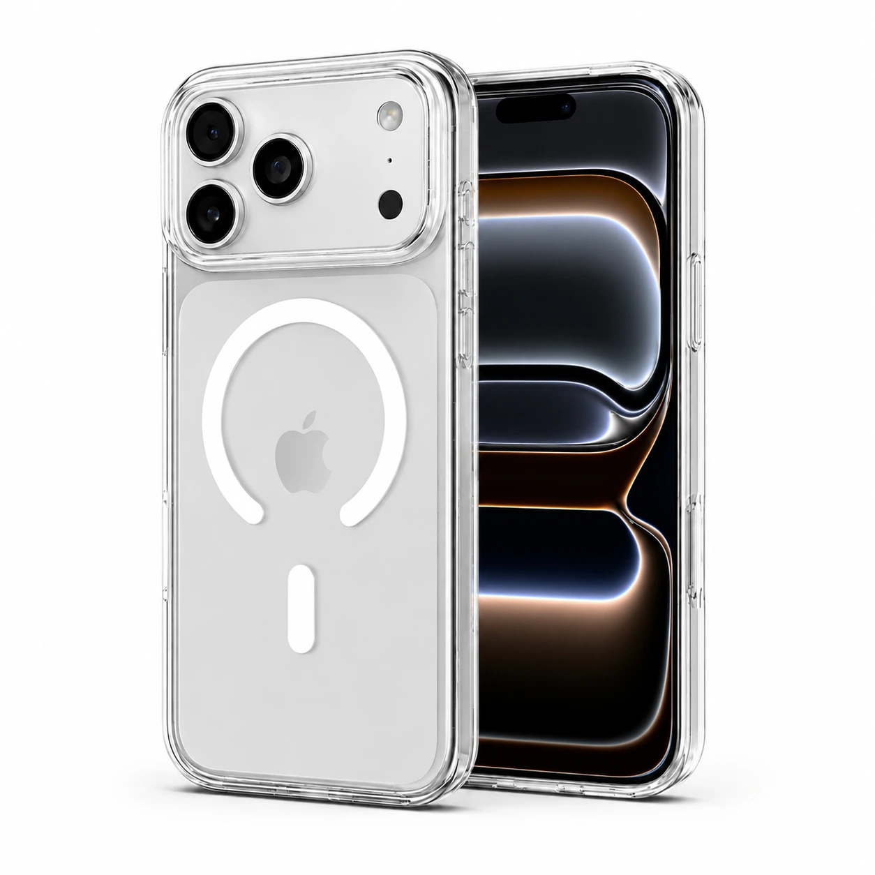 iPhone 17 Pro Max MagSafe Magnetic Clear Case